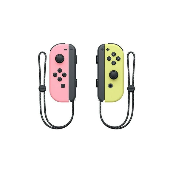 Control Nintendo Switch Joy Con Colores Pastel Rosa Amarillo