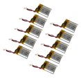 thumbnail image 1 of Paquete de 10 Baterías de Repuesto AOLIKES CS540 3.7V 150mAh, 1 of 6