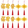 thumbnail image 4 of 24Pcs Chinese New Year Pendants Hanging Spring Festive Bonsai Pendant Mixed Style, 4 of 8