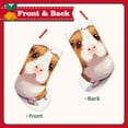 thumbnail image 2 of Defioc Cartoon Guinea Pig for Christmas Stockings 18" Personalized Holiday Stocking for Family, Farmhouse Decor, Xmas Tree Decoration, 1 Pack, 2 of 7