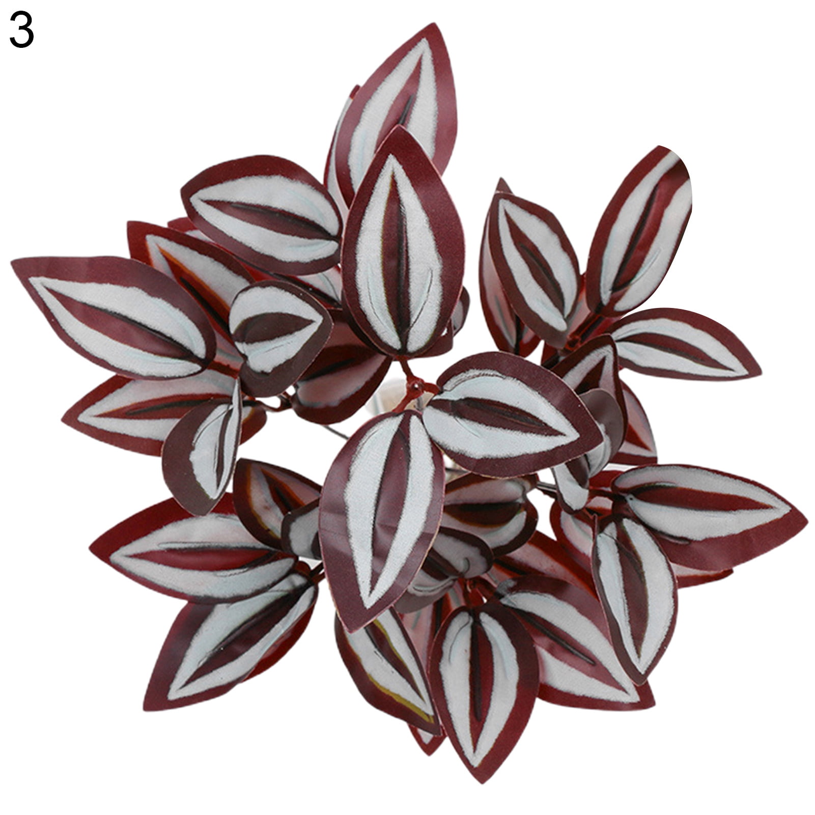 Papaba Artificial Leaf,Clear Texture Artificial Leaf Fadeless Plastic