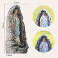 thumbnail image 7 of Erommy 17.3"Our Lady of Lourdes Statue，Virgin Mary Grotto Figurine Catholic PrayingSculpture for Garden Home Patio ReligiousDecor, 7 of 7