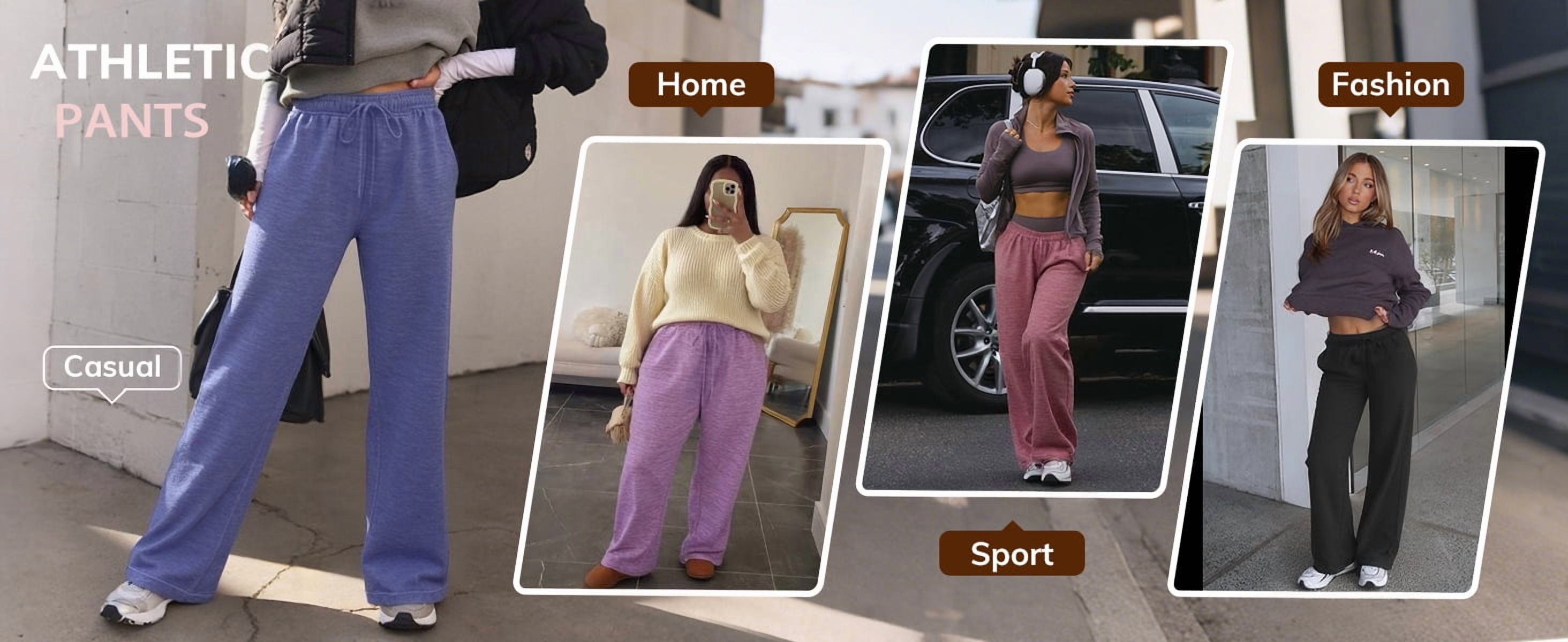 MOSHU Women's Straight Leg Sweatpants photo 8