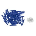 thumbnail image 4 of 50x Dart Shafts 2BA Darts Accessories carbon dart flights with Protection Rings 27mm Blue, 4 of 9
