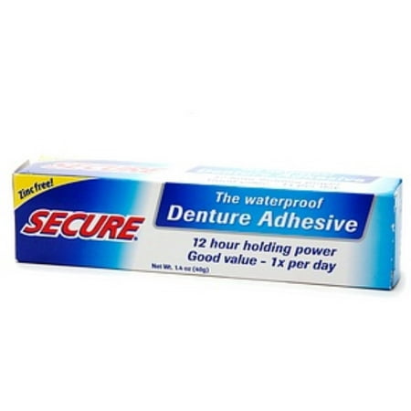 Secure Denture Adhesive >> Secure Denture Adhesive 1 4 Oz Pack Of 2 Secure Denture Adhesive >> Secure Denture Adhesive 1 4 Oz Pack Of 2