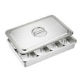 thumbnail image 2 of GUOOL Chafing Dish Food Chafer Kitchen Dinners Buffet Server Chafing Buffet Chafer Set 8 Compartments, 2 of 9