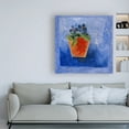 thumbnail image 3 of Trademark Fine Art 'Orange Flower Pot' Canvas Art by Pablo Esteban, 3 of 3