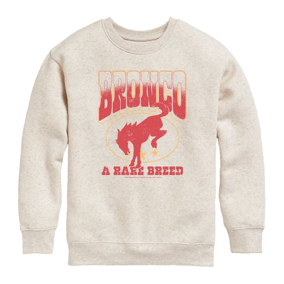 Ford - Ford Bronco Rare Breed - Youth Boys Crew Fleece Sweatshirt