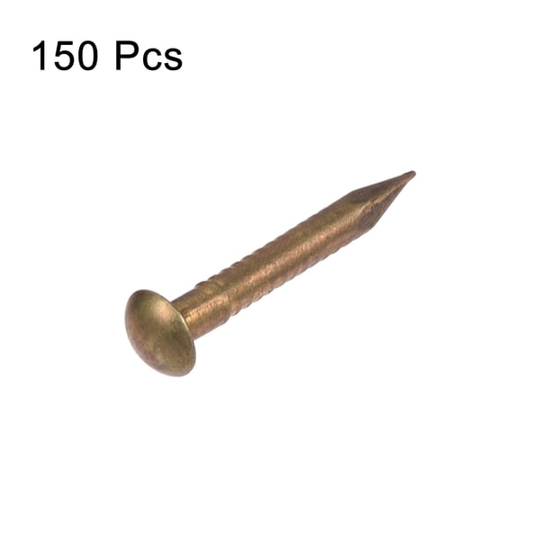 Lot 160 Petits Clous En Laiton – 1,5 Mm X 12 Mm, Pour Modélisme, Couture, Bricolage Fin