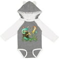 thumbnail image 3 of Inktastic Cute Lizards Hanging out Boys or Girls Long Sleeve Baby Bodysuit, 3 of 5