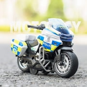 BTEPSGA Pull Back Toy Motorcycle with Sound and Light Toy