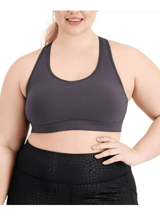 Ideology Ladder-Back Mid-Impact Sports Bra Black XSmall Affordable