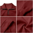 thumbnail image 4 of Coerni Boys Long Sleeve Quarter-zip Pullover Jacket Stripe Sporty Sweatshirt Outdoor Basketball Fall Clothes Youth Kids, 4 of 6