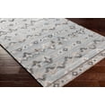 thumbnail image 3 of Hauteloom Denna Recycled Material Living Room, Bedroom Area Rug - Southwestern - Pale Blue, Medium Gray, White - 2' x 3', 3 of 8