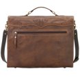 thumbnail image 2 of American West Stagecoach Laptop Briefcase, 2 of 5