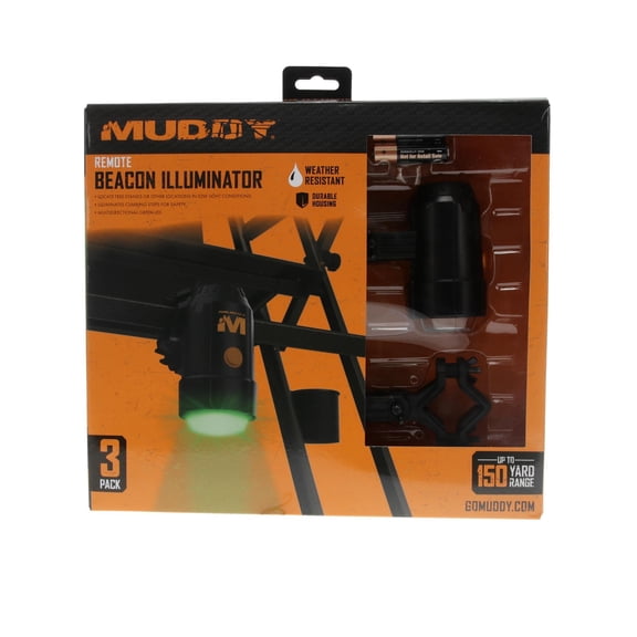 MUDDY REMOTE BEACON ILLUMINATOR 3PK