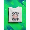 thumbnail image 3 of Raccoon Chewing Gum Sweatshirt Men -SPIdeals Designs, Male Small, 3 of 4