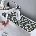 thumbnail image 7 of Pofeuu Lilies Flowers Print Splash Guard for Sink Faucet Sink Gadgets-Splash Guard Behind Faucet Drip Catcher for Kitchen, Bathroom,Sink Mat, 7 of 7