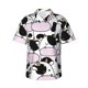 thumbnail image 1 of Fotbe Cute Animal with Cow Camisa Hawaiana para Hombre Unisex – Camisa Casual de Verano con Botones de Manga Corta de Algodón y Lino,Small, 1 of 7