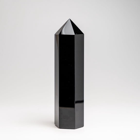 Genuine Polished Black Obsidian Point (1 lb)