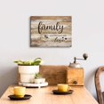 thumbnail image 3 of Rustic Farmhouse Wall Art Brown Family Signs Wall Decor for Kitchen Dining Room Inspirational Words Canvas Prints Pictures Vintage Country Bless Paintings Artwork House Entryway Home Decoration 12x16, 3 of 6