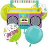 Awesome 80s Balloon Bouquet 5pc