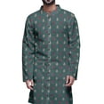 thumbnail image 2 of Atasi Designer Kurta For Boys Casual Kurta Pajama Set Ethnic Summer Clothing, 2 of 2
