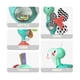 thumbnail image 4 of Juguetes para sillas altas de pavo real, juguetes con ventosa para bebés, juguetes para bebés de 6 a 12 meses con sonajero, regalos para bebés, niñas y niños, divertidos y coloridos JAMW Sencillez, 4 of 5