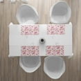 thumbnail image 3 of Ambesonne Fashion Place Mats Set of 4, Vintage and Feminine, Standard Size, Beige and Pink, 3 of 4