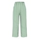 thumbnail image 4 of Amzcrzy Pantalones De Lino Mujer Capri Rayas Moda Pierna Recta Ligeros Holgados Casuales Playa Vacaciones Verano Con Bolsillos Tallas S-2XL Verde, 4 of 5