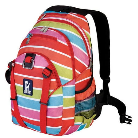 Wildkin Bright Stripes Serious Backpack