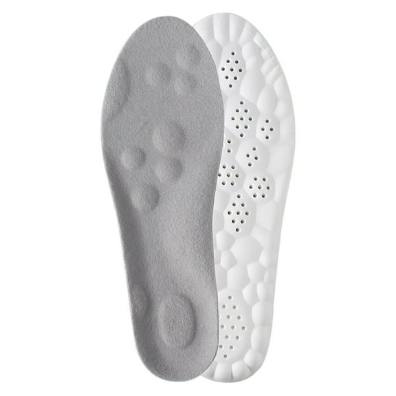 dmqupv Cork Insoles Arch Support Temperature Comfortable and Breathable Sports Insole In Winter Odor Eaters Insoles for Women Shoes Grey 10.5