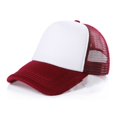 thumbnail image 1 of 40 Colors Factory Price! Free Custom Logo Baseball Cap Trucker Hat 100% Polyester Hats Blank Mesh Cap Men Women GorrasNo logo&55-58cm Adult Gao Jinjia LED, 1 of 2