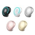 thumbnail image 5 of Injueey Mini auriculares intrauditivos Bluetooth 5,0 impermeables auriculares manos libres inalámbricos 8D sonido estéreo auriculares deportivos Cables de audio/vídeo blanco, 5 of 5
