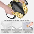 thumbnail image 4 of Goofa European-style Pattern Sunflower Pattern Lunch Bag ,Insulated Lunch Box, Small Leakproof Cooler Food Lunch Containers Reusable High Capacity Lunch Tote Bags, 4 of 8