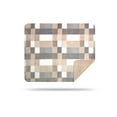 thumbnail image 2 of Denali Home Collection Denali Gray Plaid/Cashew Blanket, 2 of 4
