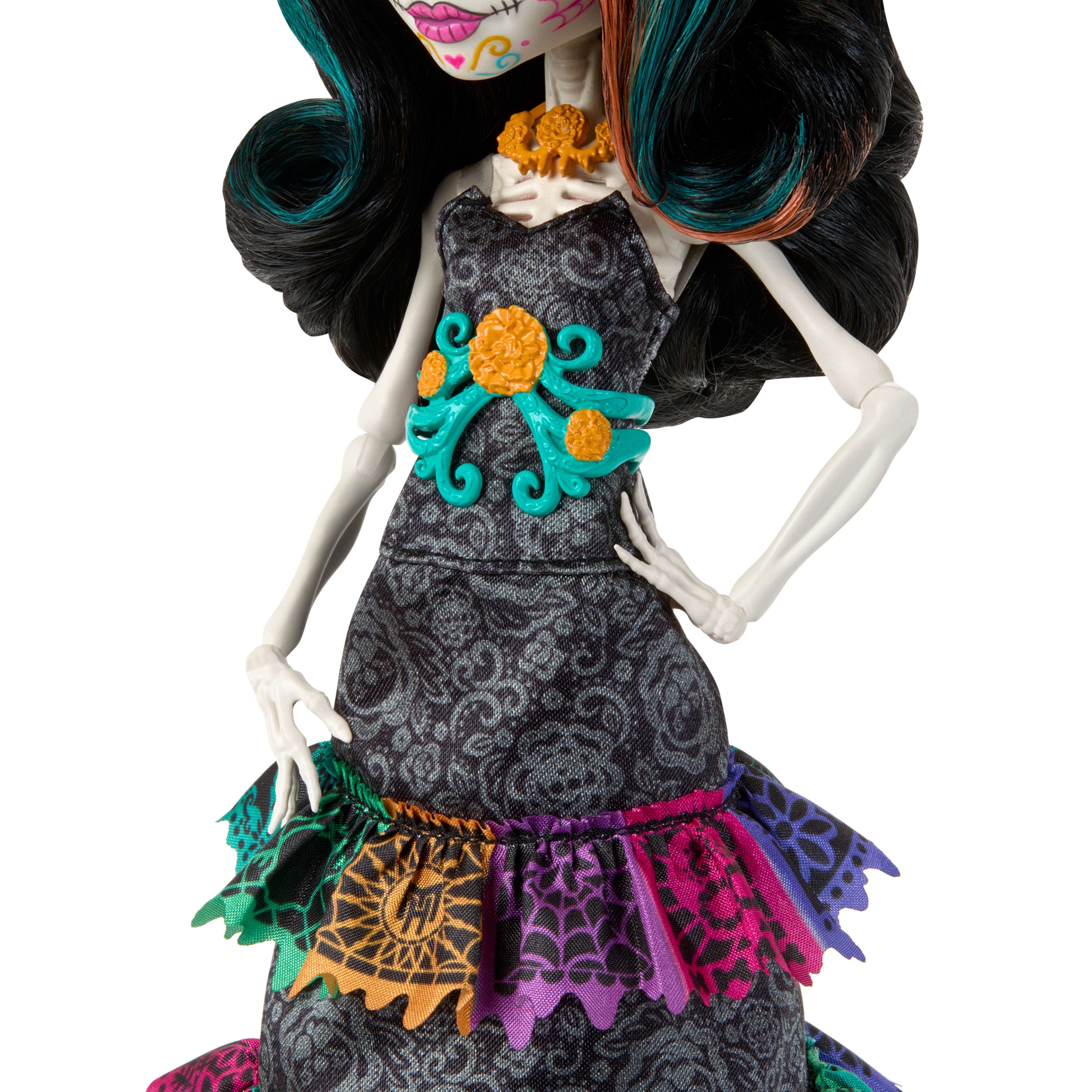 Monster High Skelita Calaveras Howliday Collectible Doll with La Catrina Hat, Día De Muertos 2024