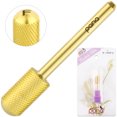 thumbnail image 4 of Pana Professional 1/8" Gold Smooth Top Large Barrel Carbide Bit - Fine, 4 of 8