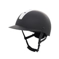 thumbnail image 2 of Casco ecuestre ligero para equitación, equipo para caballos, casco de bicicleta con orificios de ventilación. M Negro Blanco, 2 of 9