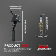 Set of 8 ISA Ignition Coils DG508 & 8 Motorcraft Spark Plugs SP479 Compatible with Ford 5.4L V8 DG472 DG457 DG491 Crown Victoria Expedition F-150 F-250 Mustang Lincoln Mercury