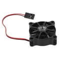 thumbnail image 4 of RC Motor Cooling Fan, Sturdy Durable Exquisite Appearance RC Car ESC Cooling Fan Stable Performance 35x35mm Light Weight  For RC Car Black, 4 of 8