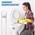 thumbnail image 4 of 50PC Toilet Bowl Wand Refills, Replacement Cleaning Heads for Disposable Toilet Brushes, Bathroom Cleaning Pads Compatible with Household Brushes & Scrubbers, Toilet Refill Pack, 4 of 7