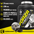 thumbnail image 5 of Forzagen Whey Protein Powder - Protein Shakes with 25g of Protein Low Carb Protein Powder | No Sugar Added | Best Protein Powder Tasting | Mass Gainer | Weight Gainer | 5LBS (Cookies & Cream), 5 of 7