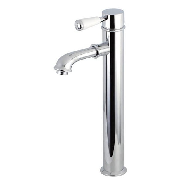 Kingston Brass KS7211DPL Paris Robinet d'Évier à Poignée Unique, Chrome