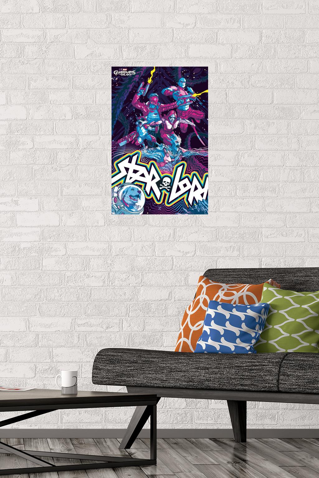 Marvel's Guardians of the Galaxy Video Game - Colorful Wall Poster, 14.725" x 22.375"