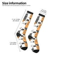 thumbnail image 5 of Bingfone Compression Socks For Women And Men Long Socks For Running Athletic Cycling Nurse-Funny Cats, 5 of 9