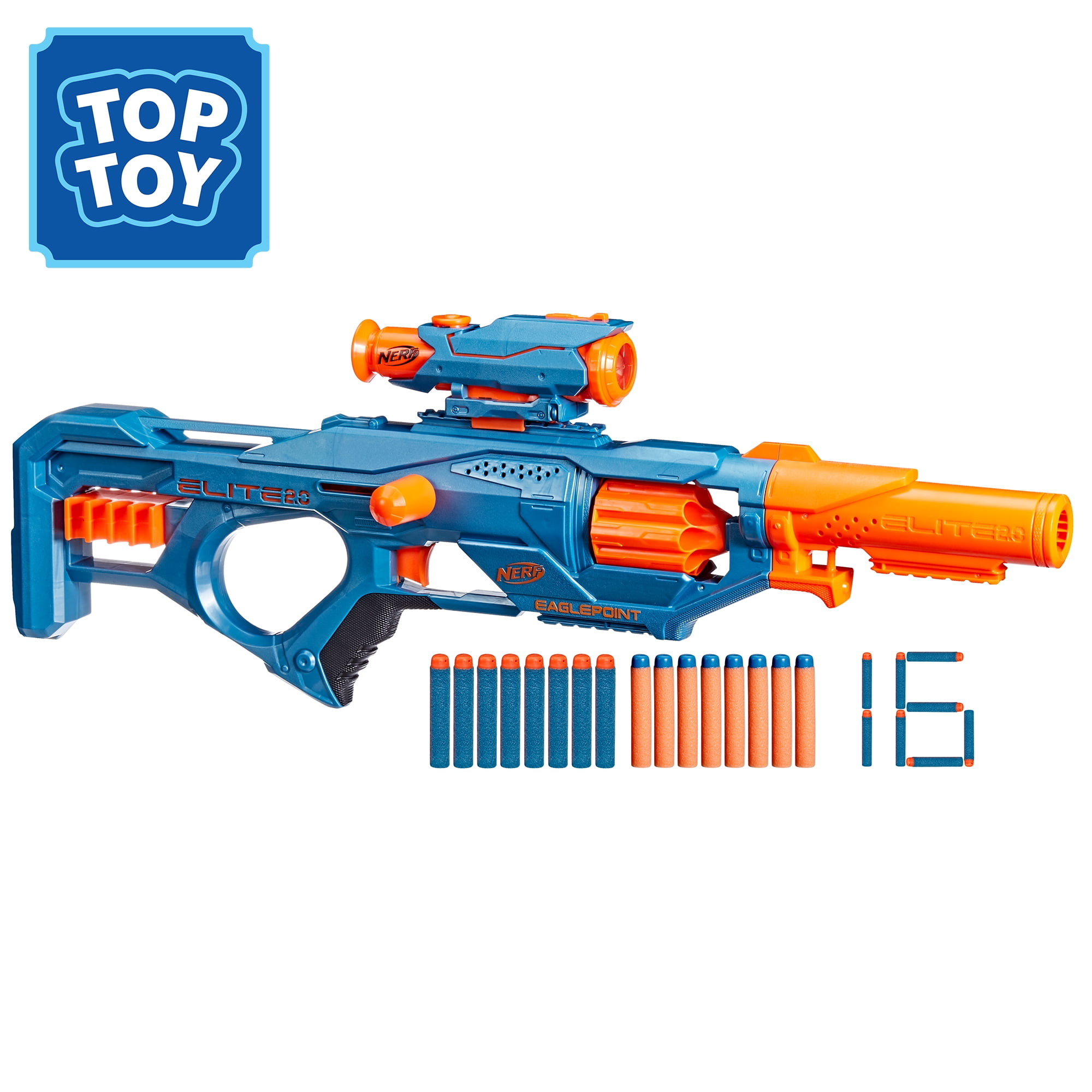 NERF N-Strike Icon Series Longshot CS-6: 3-in-1 Blaster with