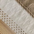 thumbnail image 4 of Camino de mesa de 30x180 cm Camino de mesa de arpillera natural Camino de mesa rústico bohemio Camino de mesa con pompones para Navidad Boda Banquete Fiesta Comedor ER, 4 of 5