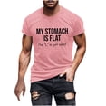 thumbnail image 1 of T-Shirt Graphique à Manches Courtes Décontracté pour Hommes, Col Rond Imprimé, Tissu Imitation Coton Léger pour Usage Quotidien, 1 of 4