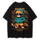 thumbnail image 3 of Camiseta de algodón con estampado de oso para hombre, Tops holgados con cuello redondo, ropa informal cómoda y transpirable de gran tamaño para mujer, 3 of 5